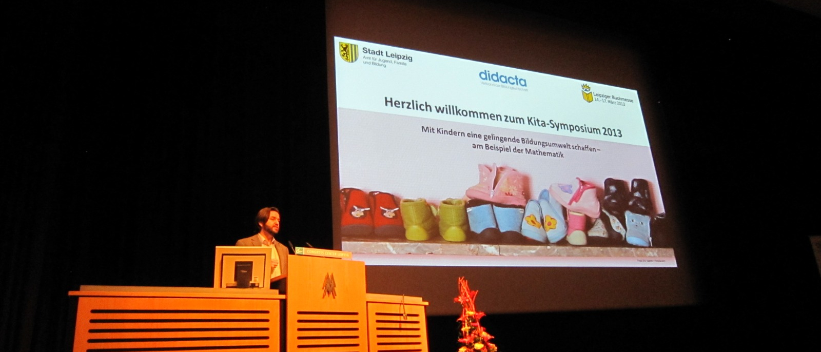 Prof. Dr. Holger Schulze beim Kita-Symposium 2013